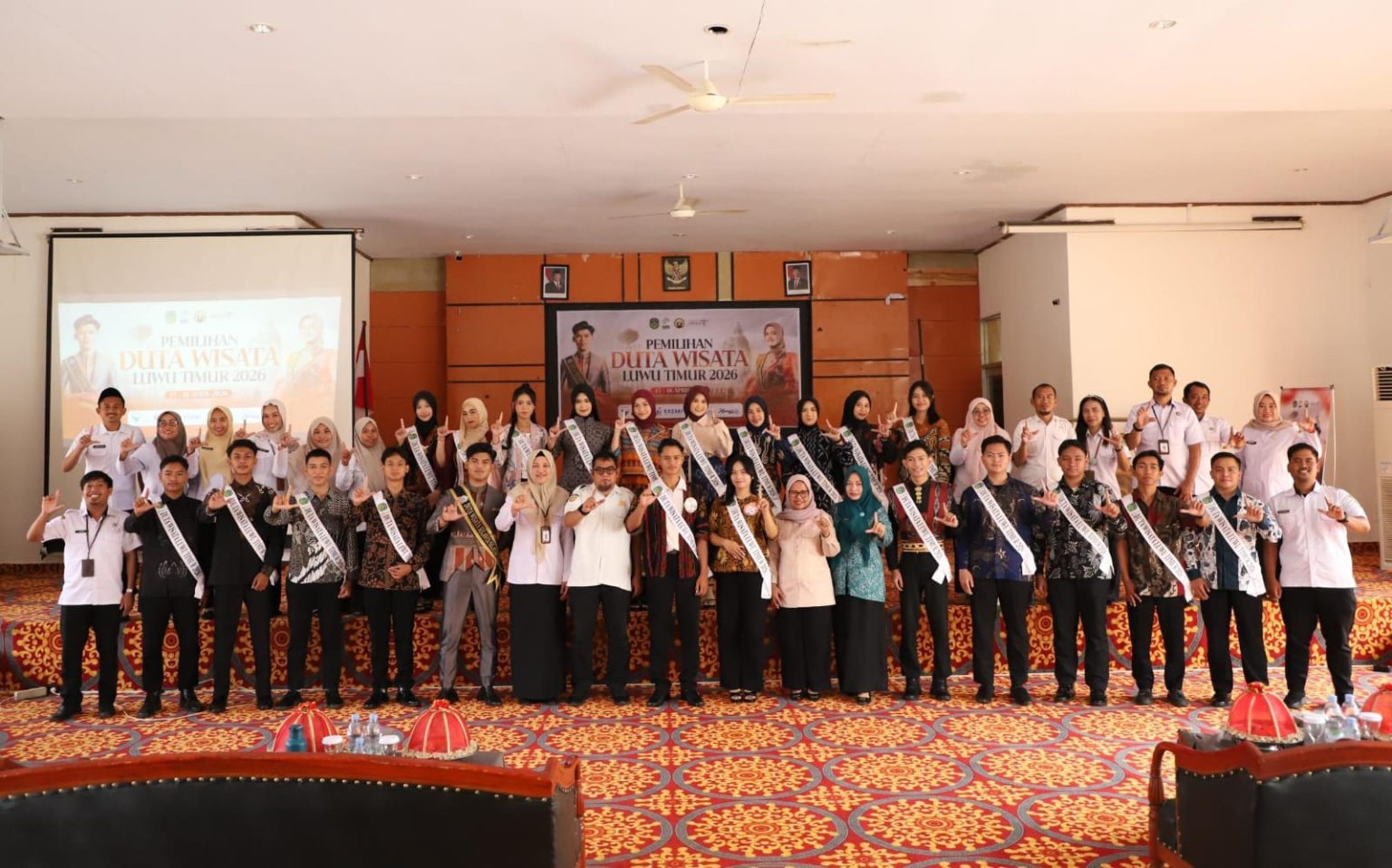 30 Finalis Bersaing, Luwu Timur Cari Wajah Baru Duta Wisata 2026