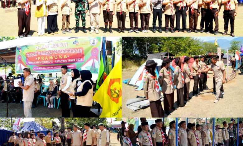 Wakili Wali Kota Palu, Staf Ahli Nathan Pagasongan Hadiri Pembukaan Community Hub and Youth Followship Pramuka