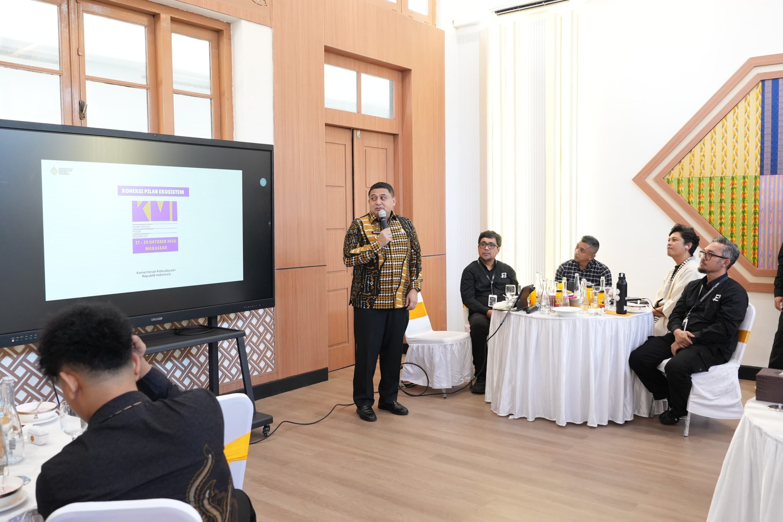 Kemenbud Percayakan Kota Makassar Jadi Tuan Rumah Konferensi Musik Indonesia 2026