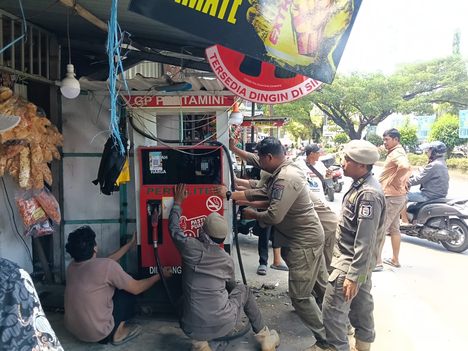 Penertiban 60 Lapak di Poros BTP Berjalan Kondusif, Tanpa Gesekan