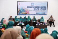 PKK Makassar Sosialisasi Gerakan Gemar Membaca 15 Menit Sehari