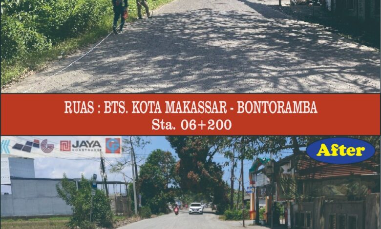 Pemprov Sulsel Percepat Proyek Jalan MYP, Sejumlah Ruas Strategis Kini Lebih Mulus