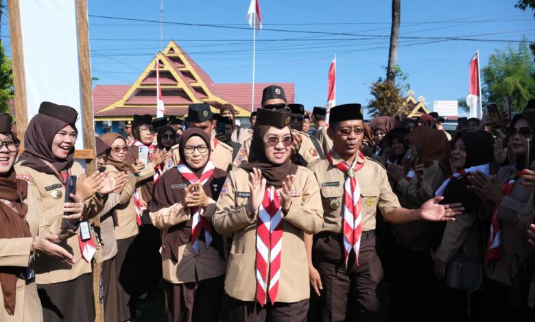 Pesta Siaga Perdana di Gowa, Tanamkan Karakter Anak Untuk Pembangunan SDM Sejak Dini