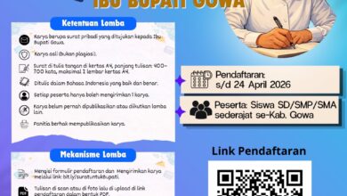 Peringati Hari Kartini 2026, Pemkab Gowa Dorong Literasi Generasi Muda Melalui Lomba Surat Untuk Bupati