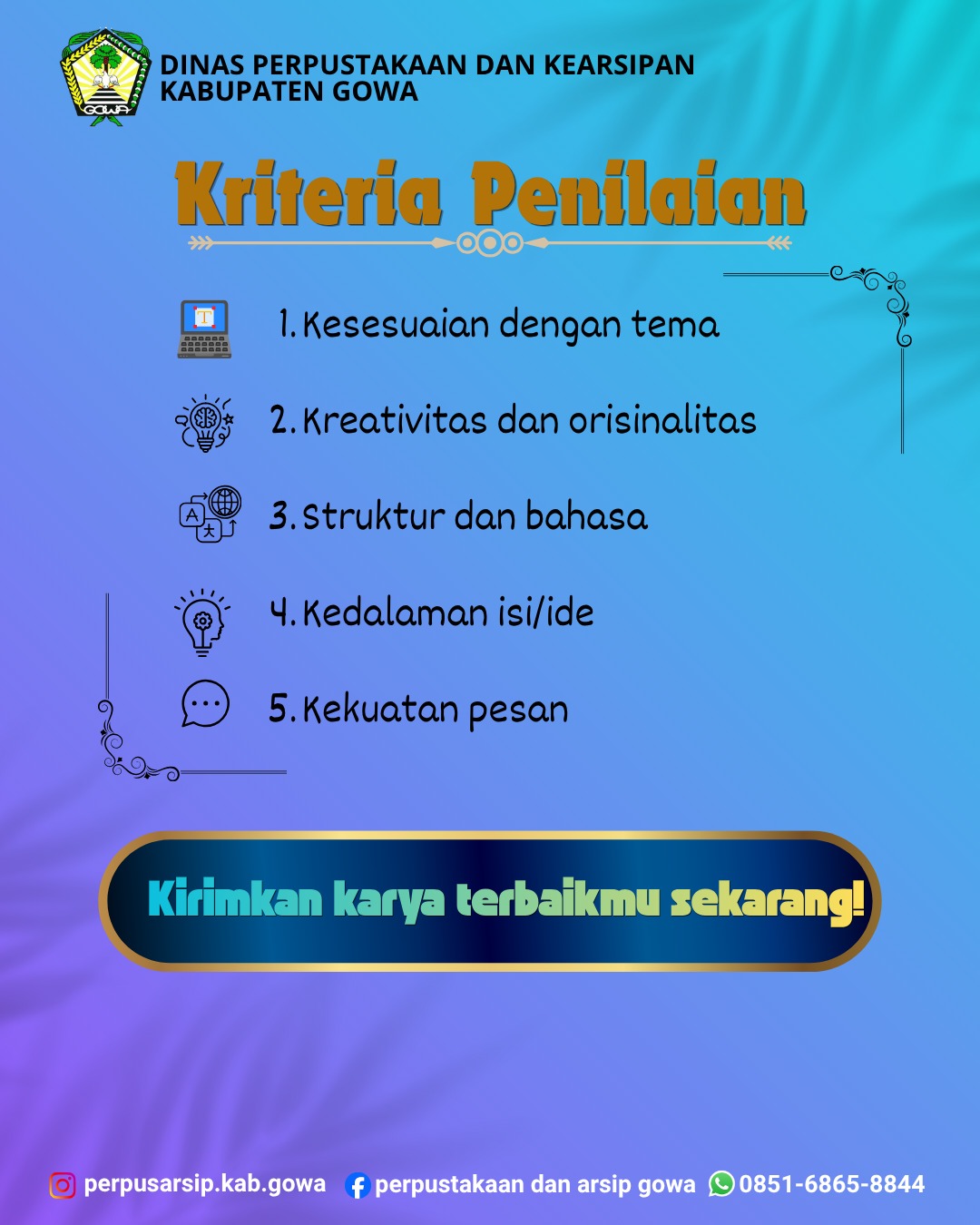 Peringati Hari Kartini 2026, Pemkab Gowa Dorong Literasi Generasi Muda Melalui Lomba Surat Untuk Bupati