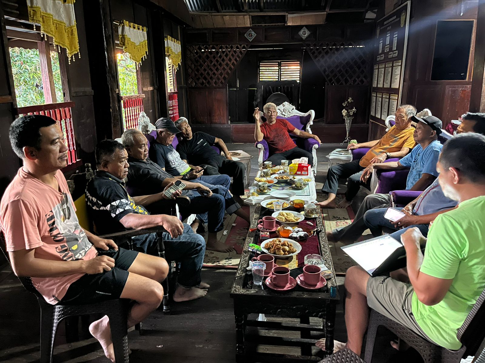 Jelang Hari Jadi ke XXV KKLB, Pemangku Adat Bangkala Bentuk Panitia