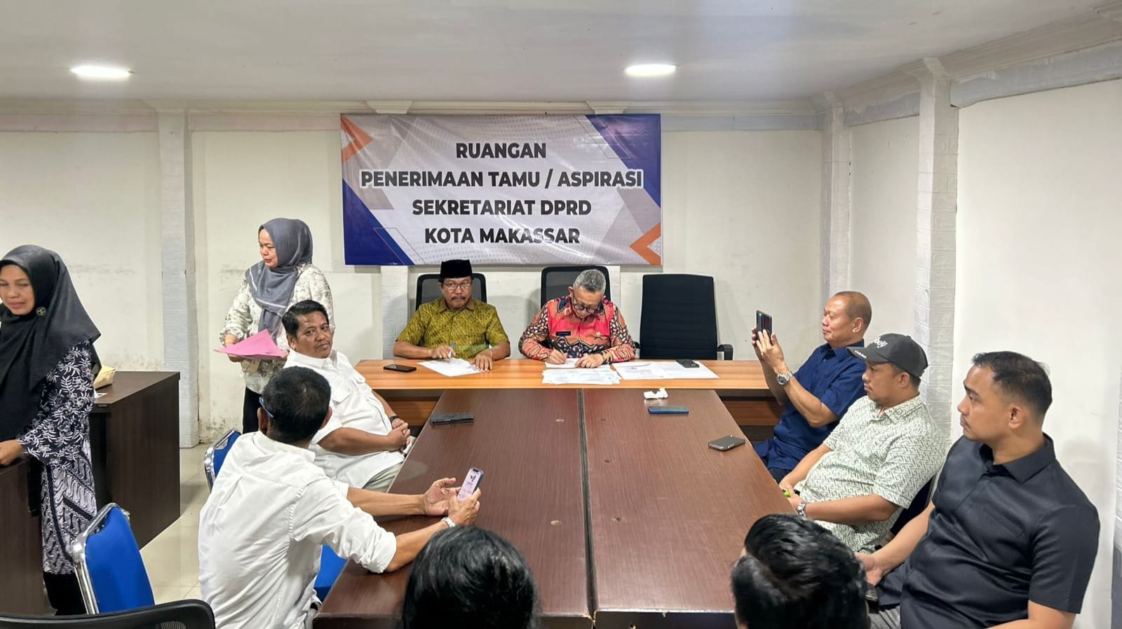 DPRD Wajo Sharing Pengawasan Pembangunan dengan DPRD Makassar