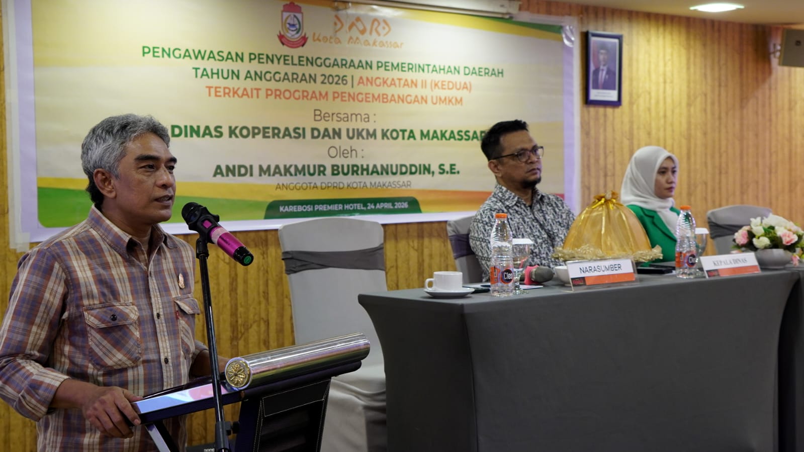 Gelar Kegiatan Pengawasan Pemerintahan Daerah, Andi Makmur Burhanuddin Dorong Optimalisasi Pembinaan UMKM