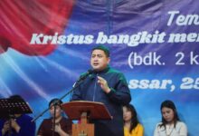 Pesan Damai Munafri pada Perayaan Paskah KPI Gereja Toraja Jemaat Tamalanrea: Bersatu Bangun Makassar, Tanpa Sekat Perbedaan