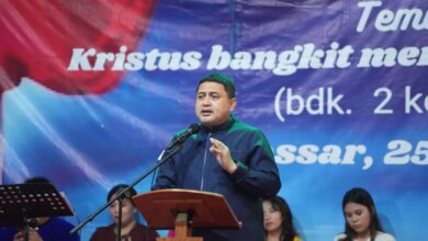 Pesan Damai Munafri pada Perayaan Paskah KPI Gereja Toraja Jemaat Tamalanrea: Bersatu Bangun Makassar, Tanpa Sekat Perbedaan