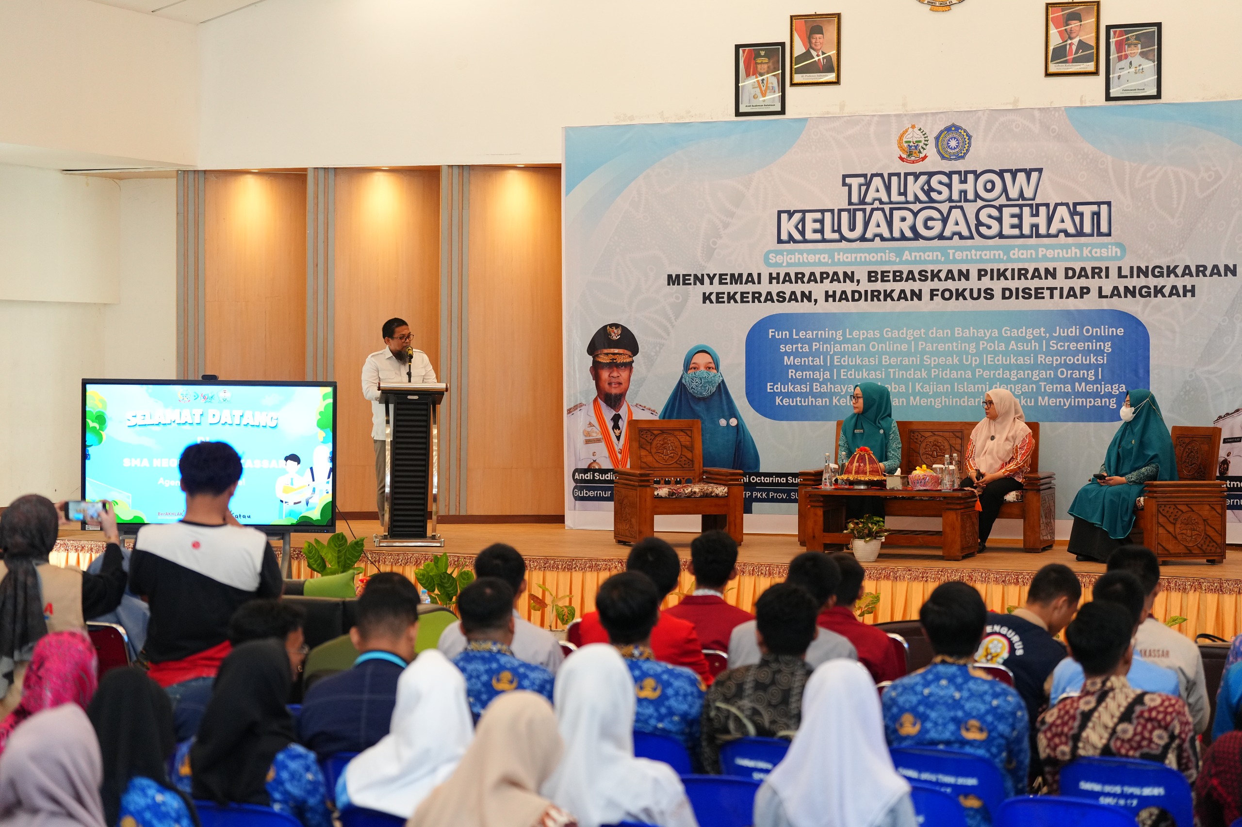 Program SEHATI Sulsel di SMA 17 Makassar Dorong Deteksi Dini Perilaku Remaja
