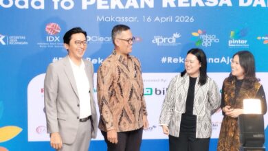 Road to Pekan Reksa Dana 2026 digelar di Makassar. OJK dan APRDI dorong literasi investasi dan perluas partisipasi investor muda di Indonesia.