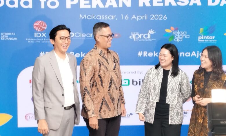 Road to Pekan Reksa Dana 2026 digelar di Makassar. OJK dan APRDI dorong literasi investasi dan perluas partisipasi investor muda di Indonesia.