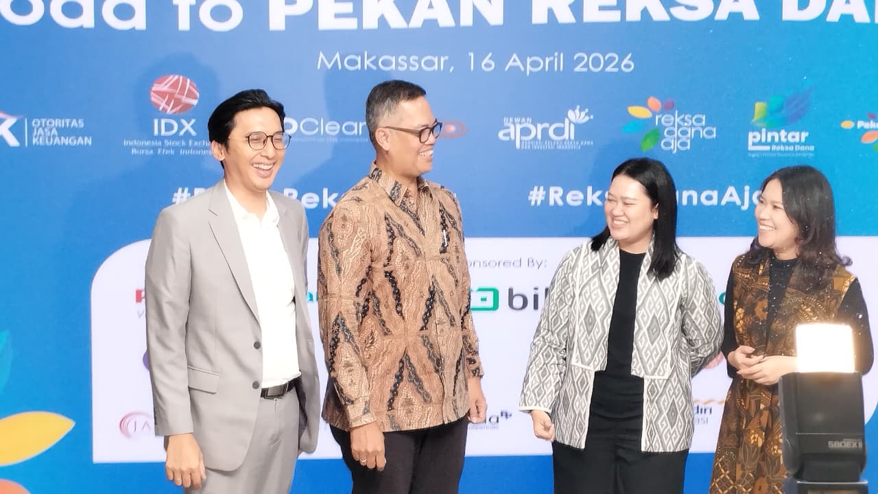 Road to Pekan Reksa Dana 2026 digelar di Makassar. OJK dan APRDI dorong literasi investasi dan perluas partisipasi investor muda di Indonesia.