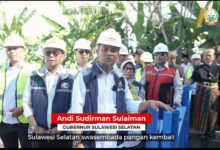 Perkuat Jaringan Irigasi, Gubernur Sulsel Groundbreaking Program MYP Irigasi di Soppeng-Bone-Wajo