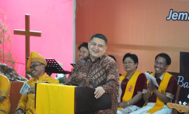 Paskah di Makassar, Munafri Ajak Gereja Bersatu Bangun Kota—Toleransi Jadi Kunci Tarik Investor