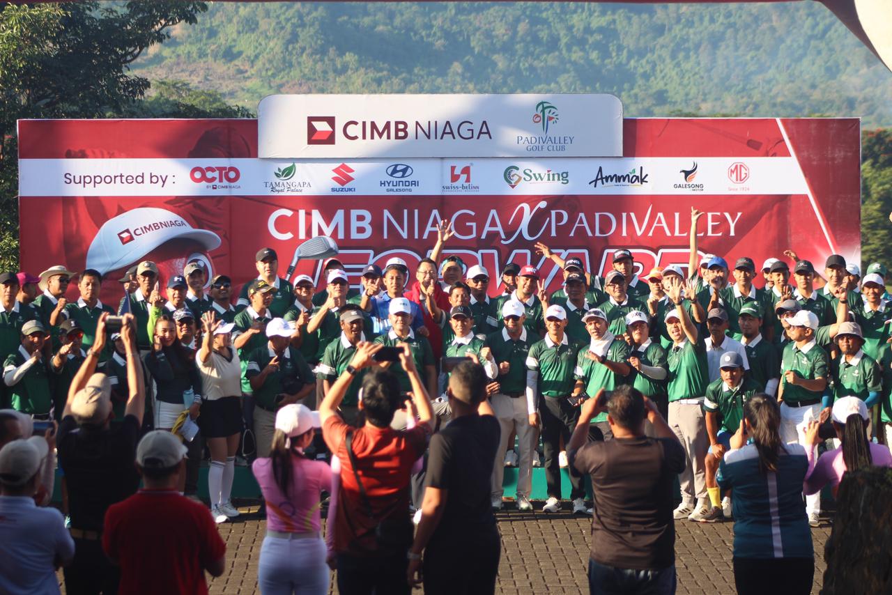 CIMB Niaga x Padivalley Gelar Golf Tournament Forward to The Green 2026
