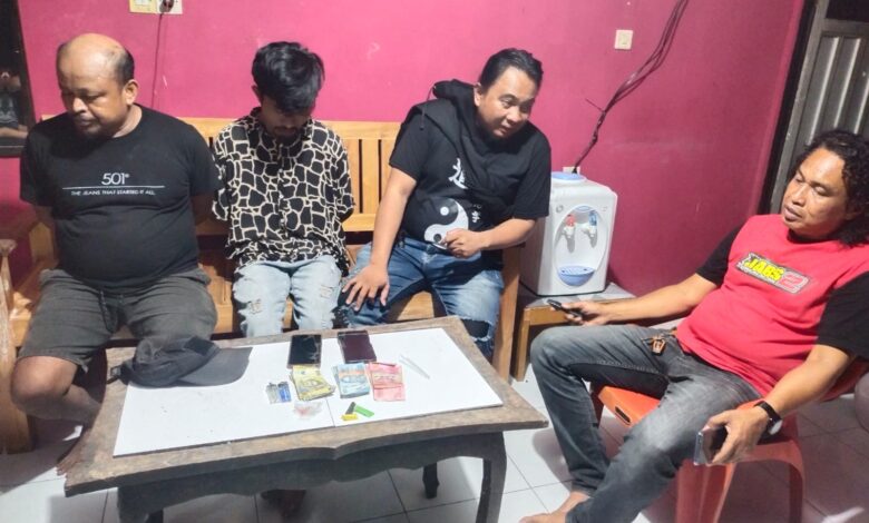 Polisi Amankan Terduga Pelaku Sabu Saat Gerebek Judi di Bone