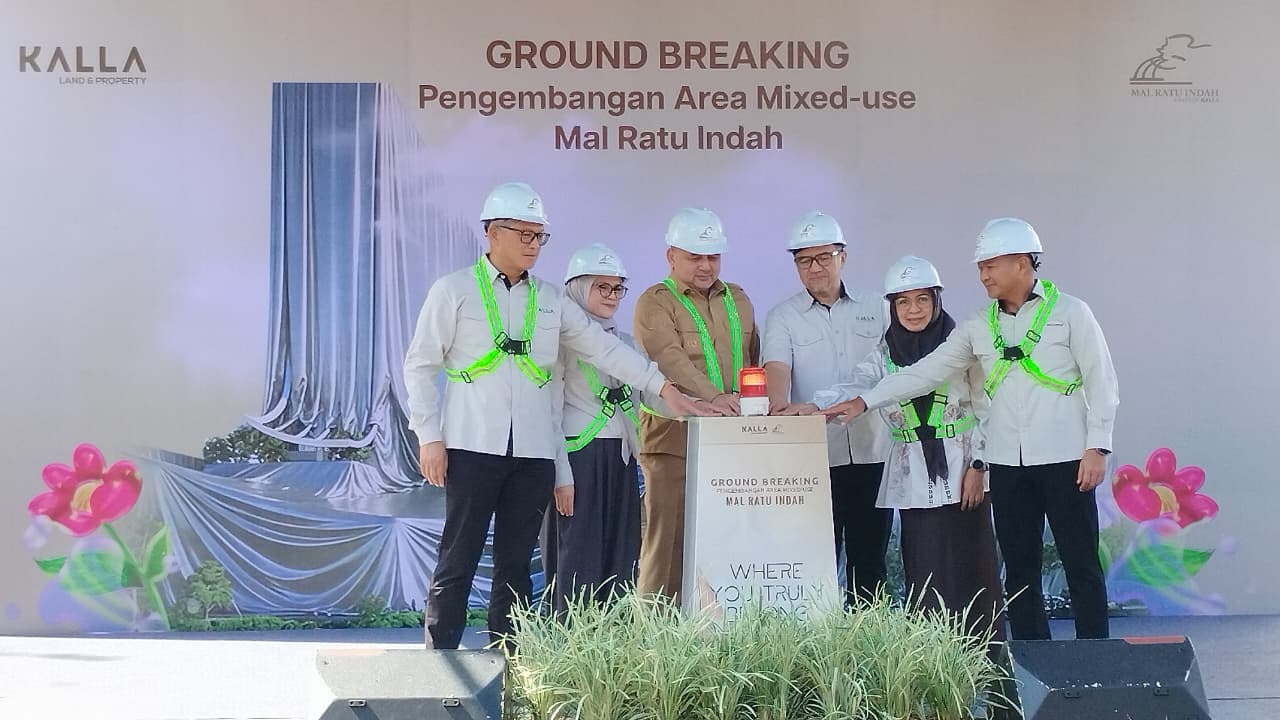 Groundbreaking Mal Ratu Indah Makassar, Resmi Dikembangkan Jadi Kawasan Mixed-Use