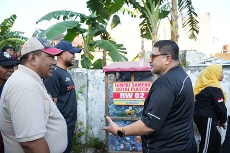 Wali Kota Makassar Isi WFH Bersama SKPD Pantau Jumat Bersih di Wajo dan Ujung Tanah