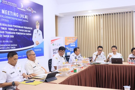 Bapenda Lutim Catat Capaian Positif, Pajak Daerah Lampaui Target