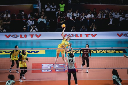 Laga Sengit Final Four Proliga Surabaya, Electric PLN Mobile Tumbangkan Jakarta Pertamina Enduro 3-2