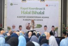 Bupati Gowa Ajak Perkuat Kebersamaan dan Pelayanan di Halalbihalal Kemenag