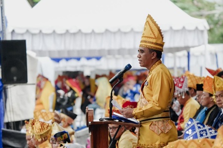 Pidato Emosional Anwar Hafid di HUT ke-62 Sulteng: Saatnya Selamatkan Saudara Kita dari Kemiskinan