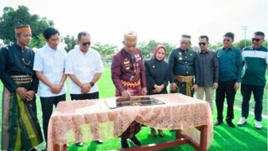 Resmikan Lapangan Gaspa, Gubernur Sulsel Dorong Semangat Olahraga Warga Palopo