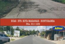 Pemprov Sulsel Genjot Proyek MYP, Sejumlah Ruas Jalan Kini Lebih Mulus dan Aman