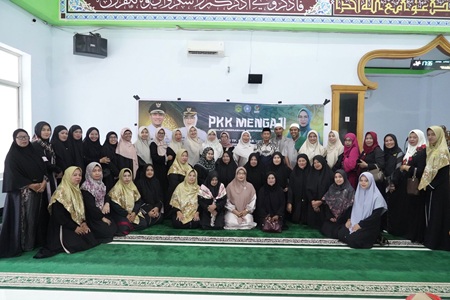 TP PKK Lutim Gelar PKK Mengaji, Wujud Penguatan Keimanan dan Silaturahmi Antar Pengurus
