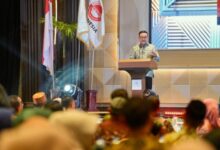 Sekprov Sulsel Hadiri Halalbihalal Kemawa, Perkuat Sinergi Bangun Wajo