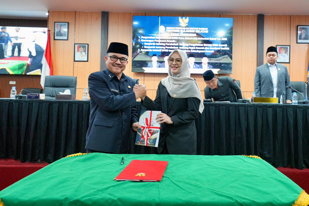 Pemprov Sulsel Tindak Lanjuti Rekomendasi DPRD atas Gubernur LKPJ 2025