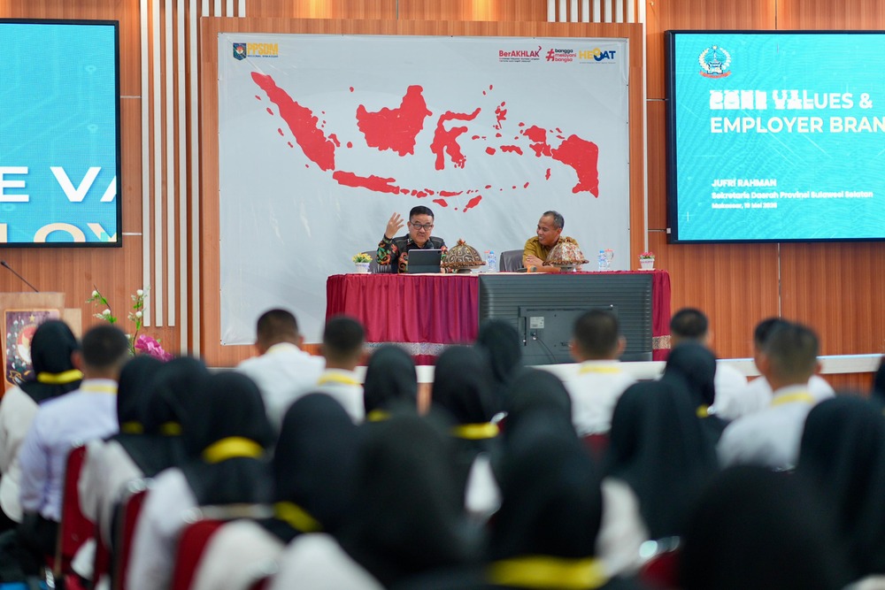 Sekprov Sulsel Jufri Rahman Paparkan Reformasi Birokrasi kepada CPNS 2026 di BBPK APDN