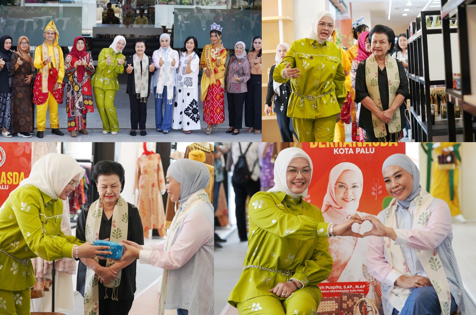Diah Puspita Terima Kunjungan Ketua IAD Bahas Promosi Produk UMKM