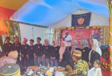 Sejumlah Pemangku adat dan Tokoh Adat Nusantara Meriahkan Peringatan Hari Jadi Lembaga Adat Bangkala Ke 25 Tahun
