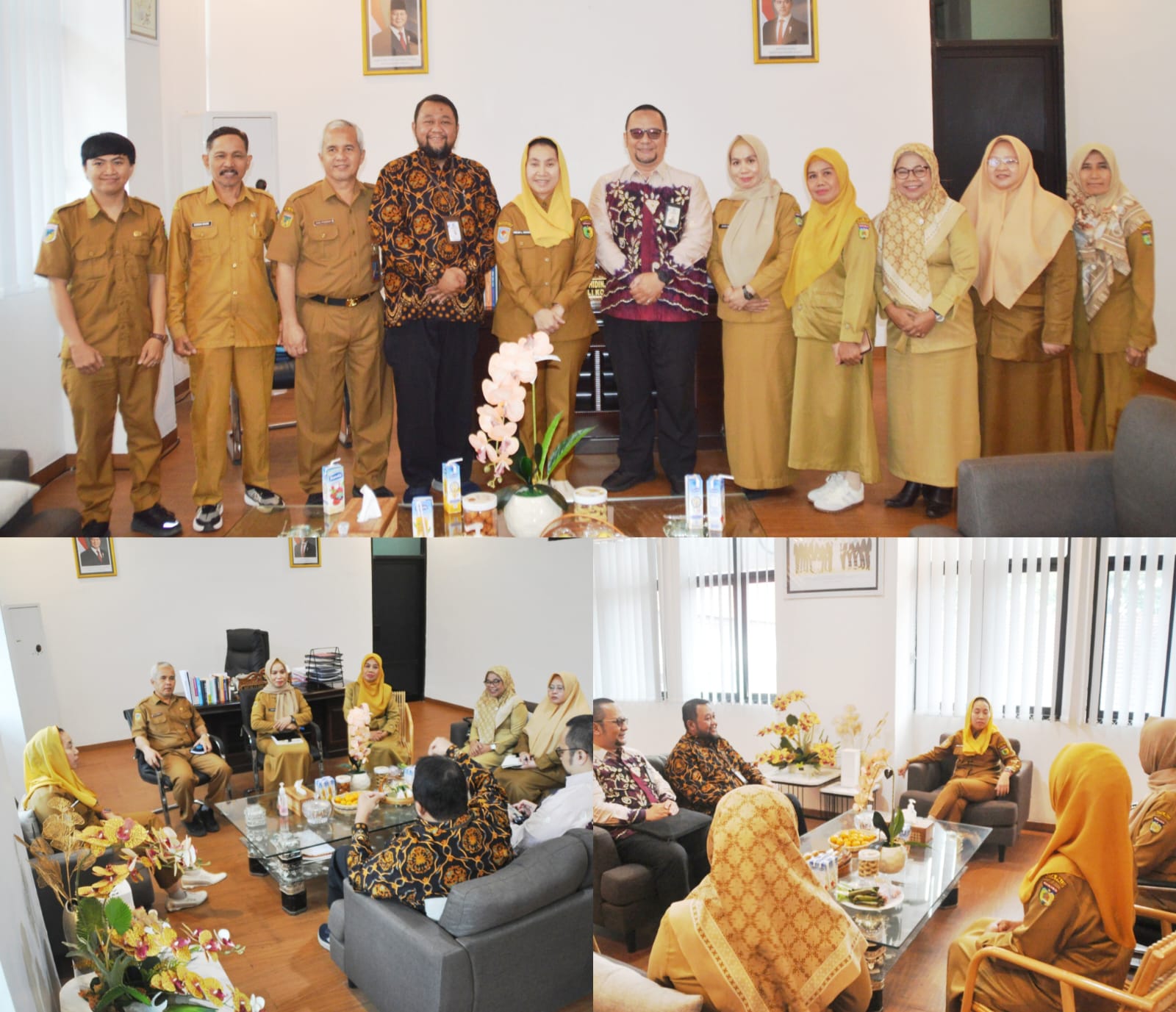 Wakil Wali Kota Palu Imelda Terima Kunjungan ANRI Bahas Rencana Sejumlah Kegiatan