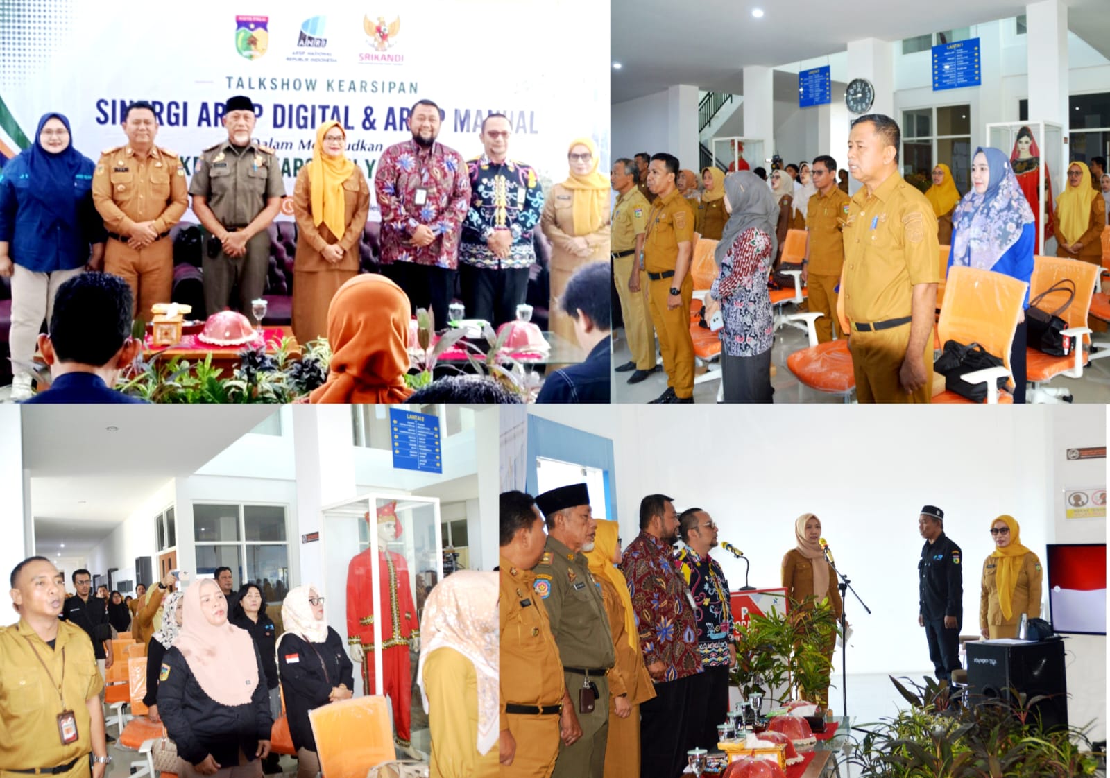 Palu Perkuat Tata Kelola Arsip Digital Lewat Bimtek SRIKANDI dan Talkshow Kearsipan