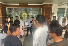 HMPLT Demo BPK Sulsel, Desak Audit Investigatif APBD Luwu Timur