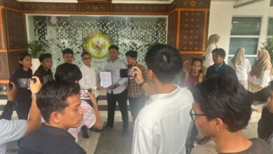 HMPLT Demo BPK Sulsel, Desak Audit Investigatif APBD Luwu Timur