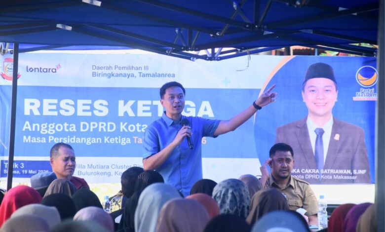 Reses di Biringkanaya, Andi Odhika Serap Aspirasi Masyarakat