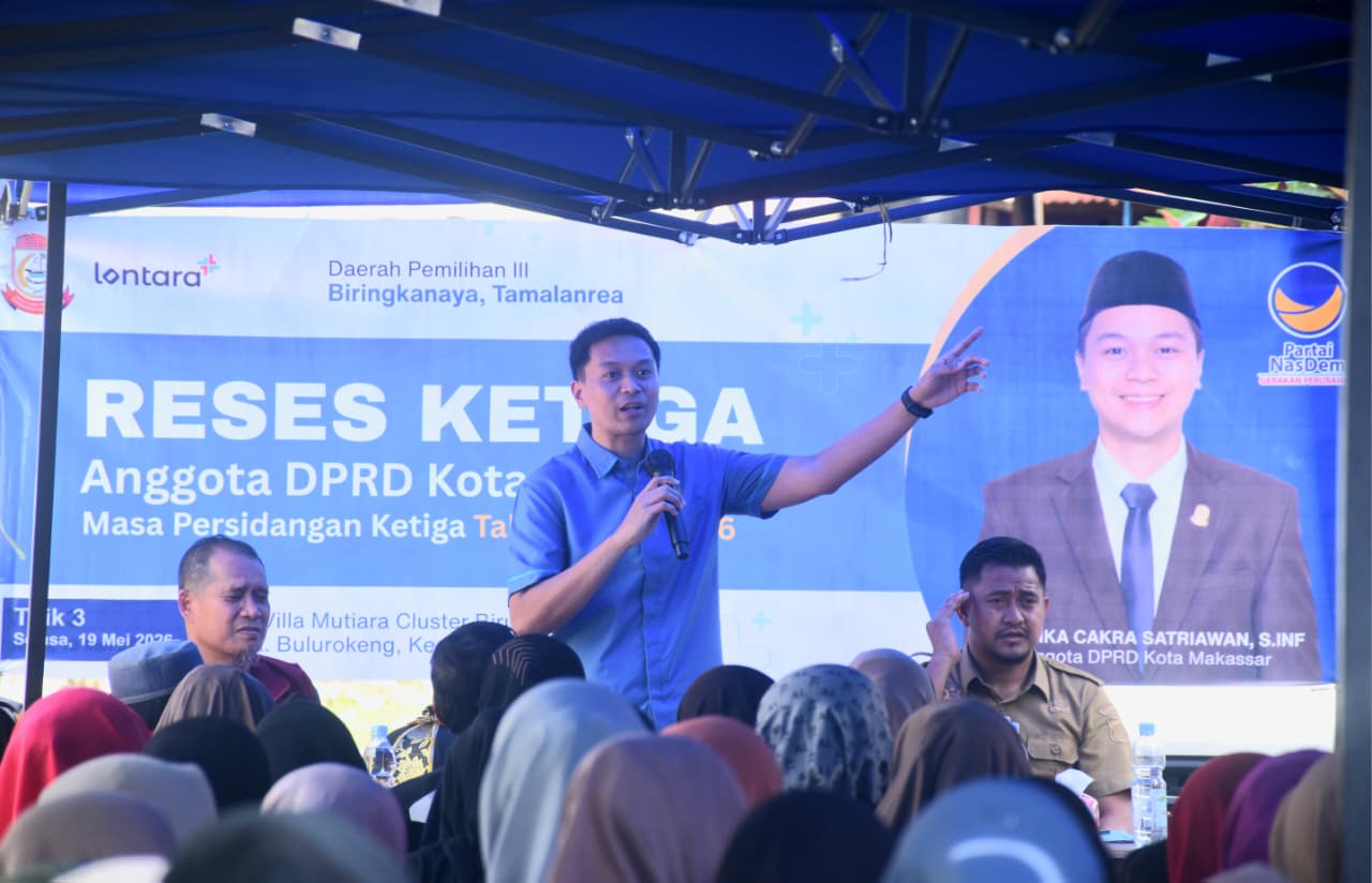 Reses di Biringkanaya, Andi Odhika Serap Aspirasi Masyarakat