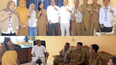 Diskominfosantik Kota Palu Lakukan Audiensi Pembentukan PPID Bersama Komisi Informasi Sulawesi Tengah