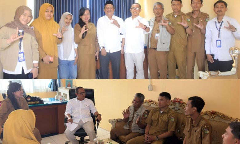 Diskominfosantik Kota Palu Lakukan Audiensi Pembentukan PPID Bersama Komisi Informasi Sulawesi Tengah