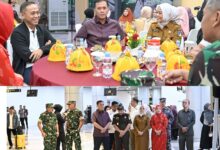 Sekprov Sulteng Sambut Kedatangan Kapolda Baru Brigjen Pol Nasri di Bandara Mutiara SIS Al-Jufri