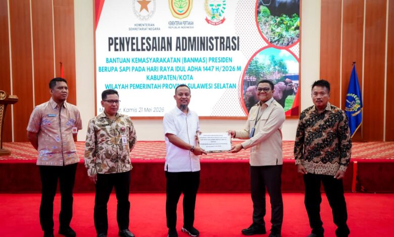 Sulsel Kebagian 25 Sapi Kurban Bantuan Presiden Prabowo, Gubernur Andi Sudirman: Akan Disalurkan ke Wilayah Prioritas