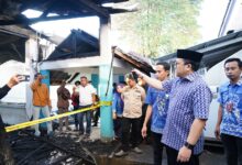 Wabup Gowa Tinjau RSUD Syekh Yusuf Pasca Kebakaran Untuk Memastikan Pelayanan Tetap Berjalan