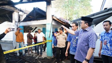 Wabup Gowa Tinjau RSUD Syekh Yusuf Pasca Kebakaran Untuk Memastikan Pelayanan Tetap Berjalan