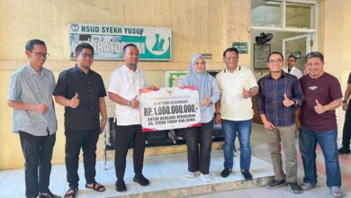 Bupati Gowa Terima Bantuan Percepatan Pemulihan RSUD Syekh Yusuf Pasca Kebakaran dari Pemprov Sulsel