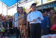 Korban Banjir di Panyula Dapat Perhatian Serius, Mentan RI Bawa 33 Truk Sembako Senilai Rp9 Miliar